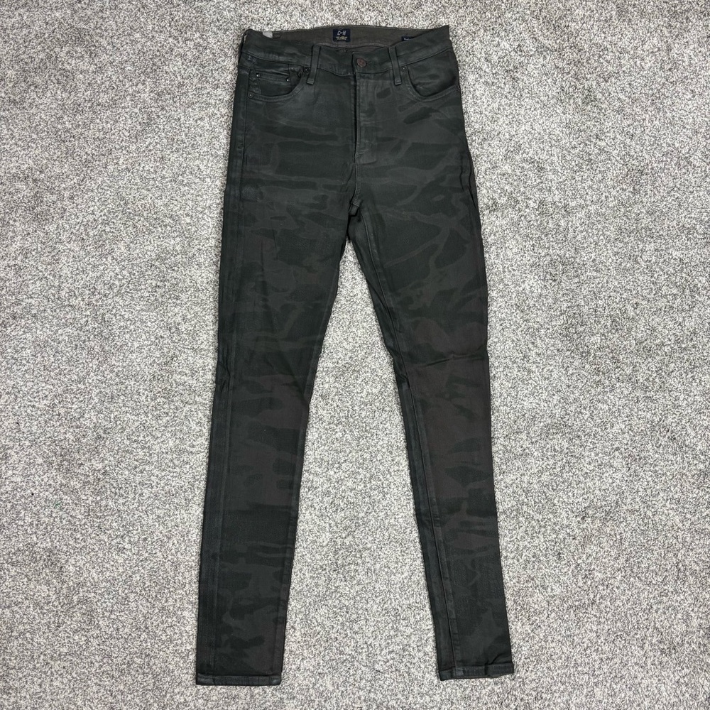 Citizens of Humanity Rocket High Rise Skinny Coated Denim Size 28 - Picture 2 of 12